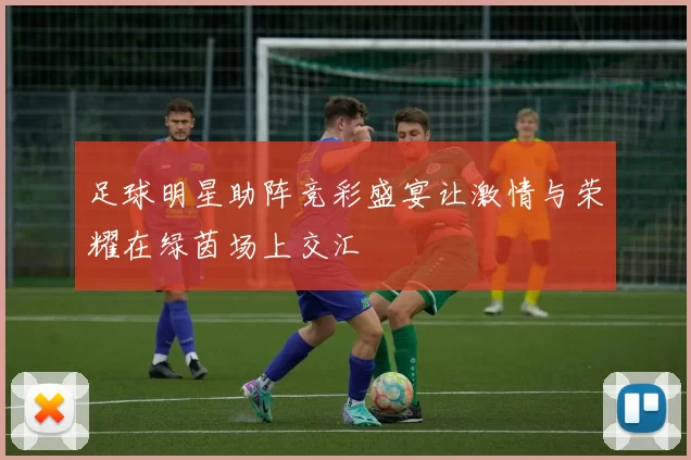 足球明星助阵竞彩盛宴让激情与荣耀在绿茵场上交汇